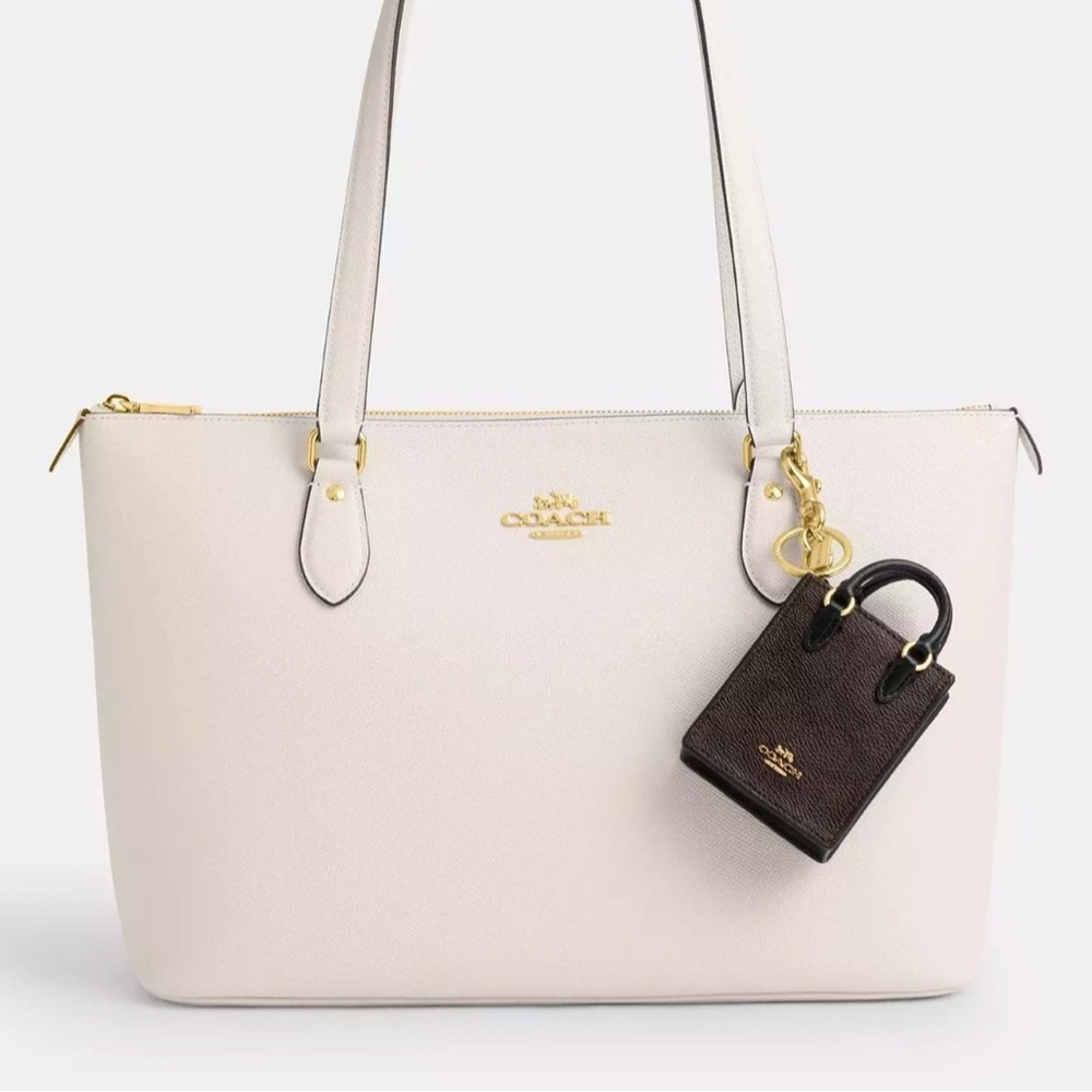 Cute. COACH Mini Bag Charm. - Picture 3 of 16